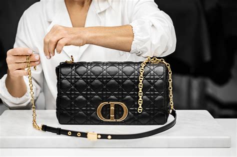 dior caro medium vs large|More.